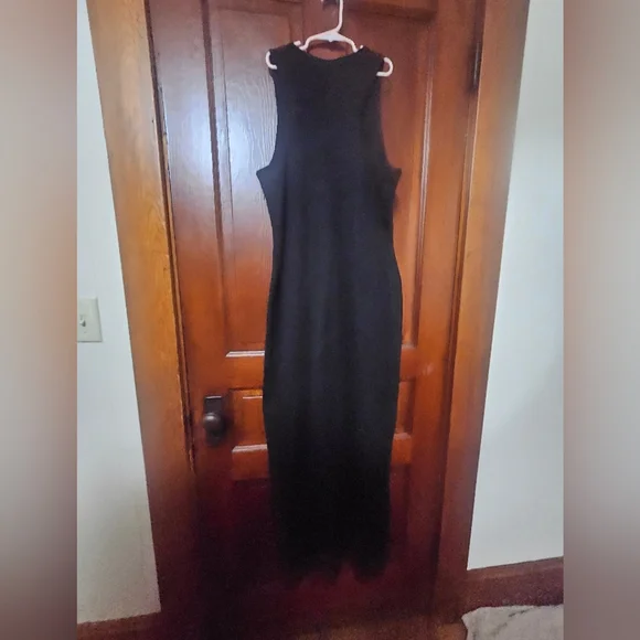 Walter Baker Women's Black Lace Up Sleeveless Misha Dress - Picture 7 of 9